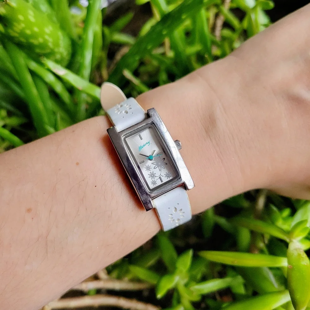 Vintage Manlaray Floral Watch